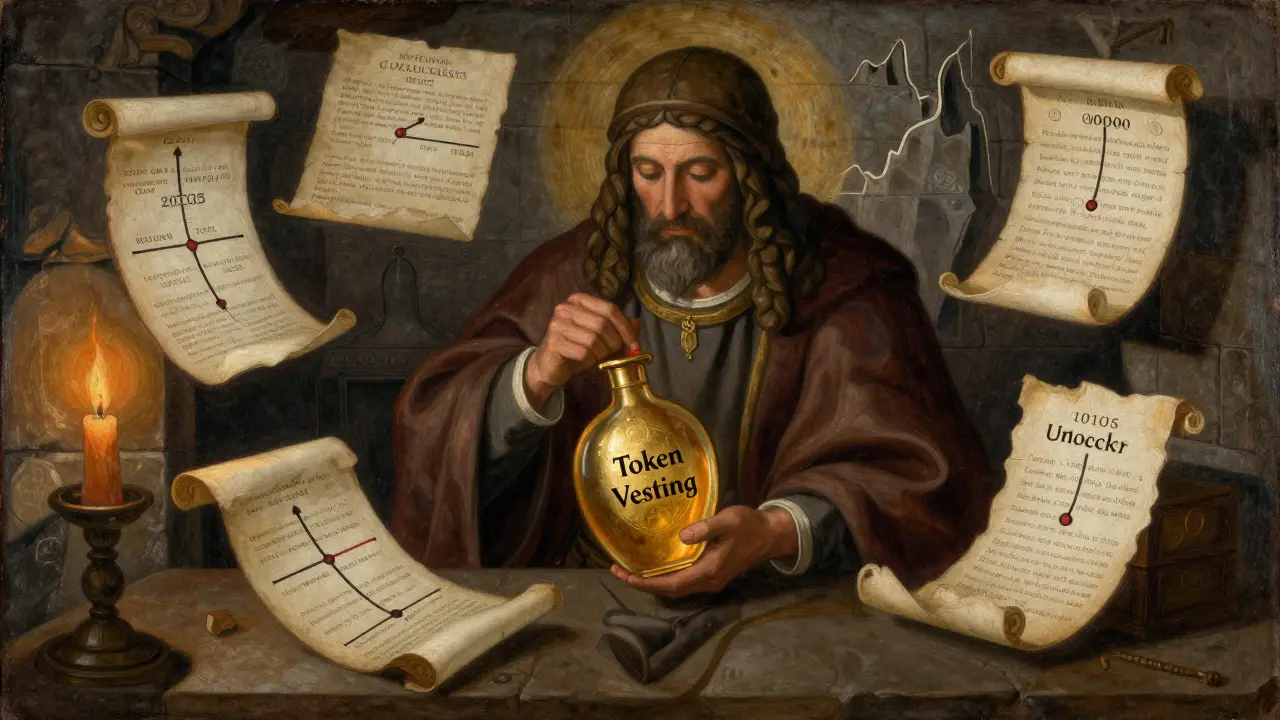 Вестинг и unlocking токенов: что нужно знать инвестору в 2025 году