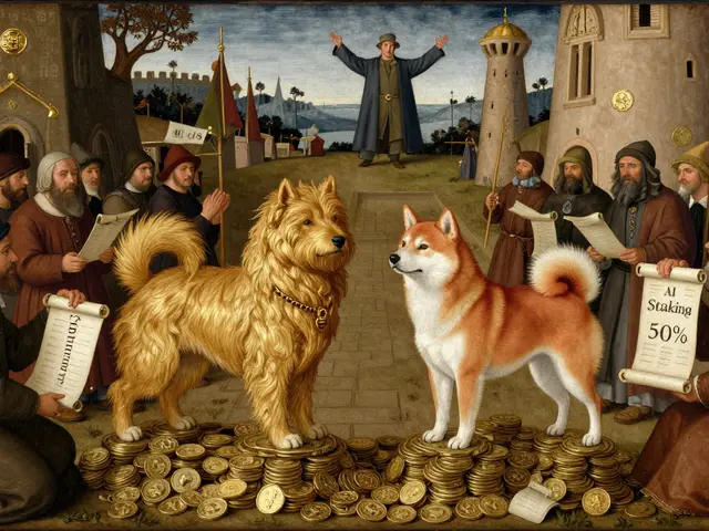 Мем-криптовалюты 2025 года: Dogecoin, Shiba Inu и новые конкуренты