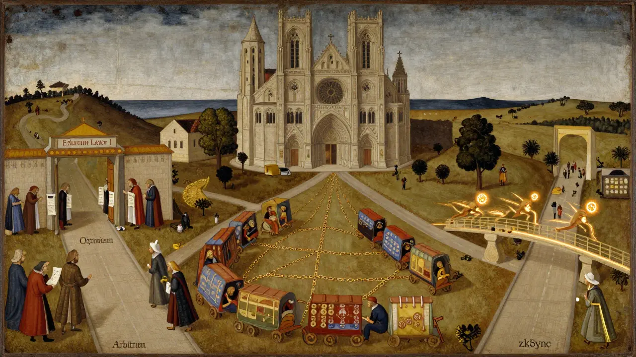 Layer 2 для Ethereum: Arbitrum, Optimism и zkSync - в чём разница?